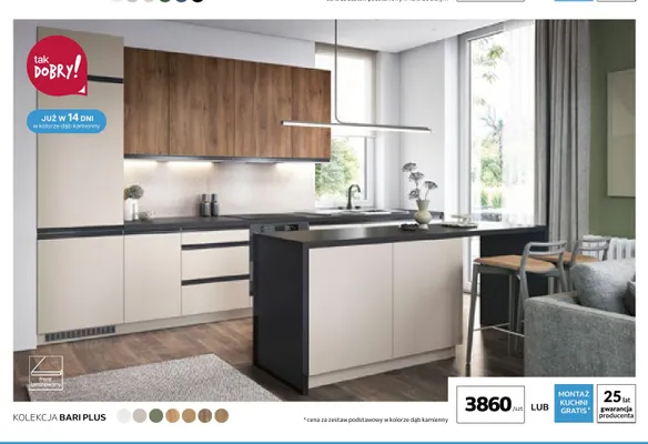 Kuchnia modułowa Kolekcja Bari Plus promocja w Komfort