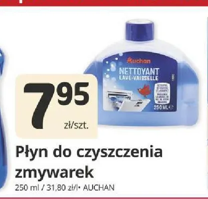 Płyn do czyszczenia zmywarek Auchan promocja w Marketvita