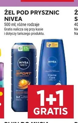 Żel pod prysznic Nivea promocja w Stokrotka