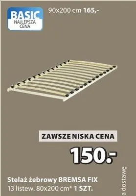 Stelaż żebrowy BREMSA FIX promocja w Jysk