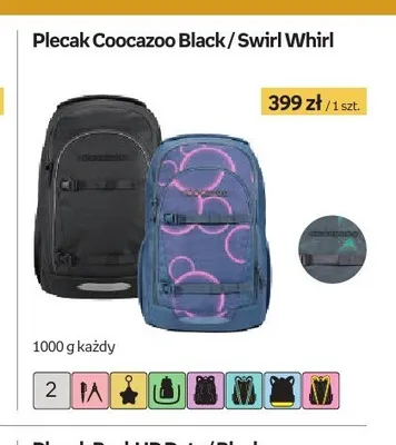 Plecak Coocazoo Swirl Whirl promocja w Empik