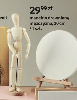 Manekin drewniany mężczyzna Creadu promocja w Empik