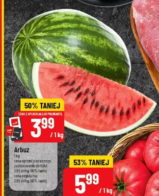 Arbuz promocja w POLOmarket