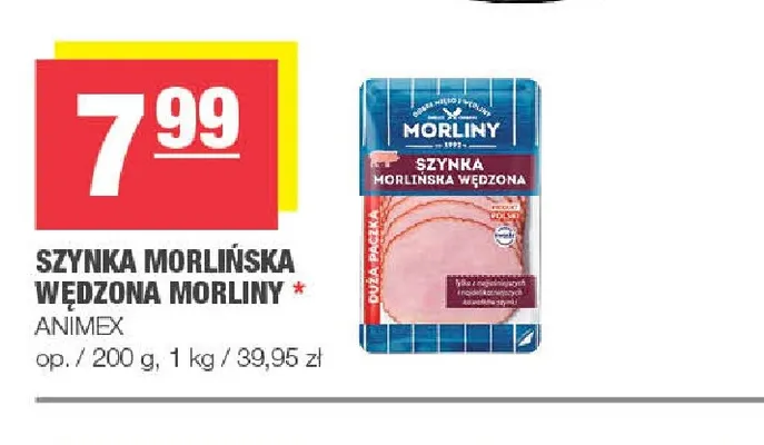 Szynka Morlińska wędzona Morliny promocja w SPAR
