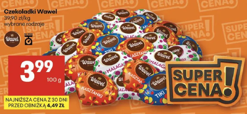 Czekoladki promocja w Delikatesy Centrum