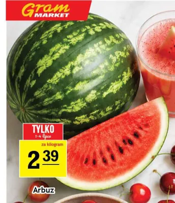 Arbuz promocja w Gram Market
