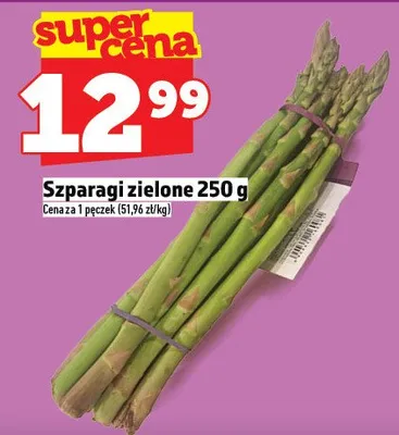Szparagi zielone promocja w TOPAZ