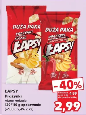Prażynki różne rodzaje promocja w Kaufland