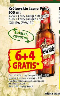 Piwo Królewskie promocja w Prim Market