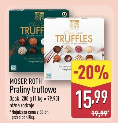 Praliny promocja w Aldi