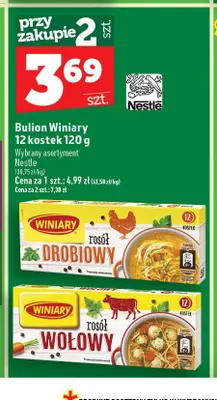Bulion Winiary 12 kostek promocja w TOPAZ