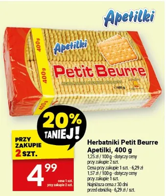 Herbatniki Petit Beurre promocja w Twój Market