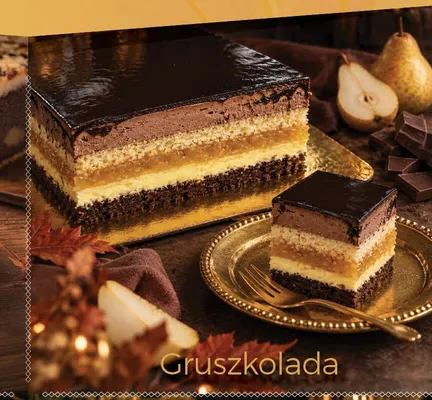 Ciasto Gruszkolada Ciastkarnia Natalia i Szymon promocja w TOPAZ