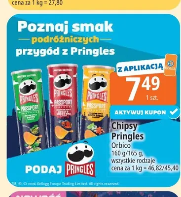 Chipsy Pringles promocja w Leclerc