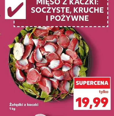Żołądki z kaczki promocja w Kaufland