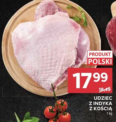 Udziec z indyka z kością promocja w Stokrotka