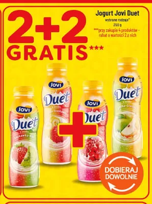 Jogurt Jovi Duet promocja w POLOmarket