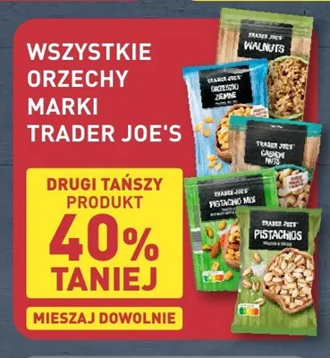 Orzechy włoskie Trader Joe's Walnuts promocja w Aldi
