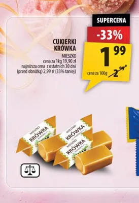 Cukierki Krówka Mieszko promocja w Arhelan
