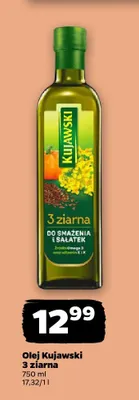 Olej Kujawski 3 ziarna promocja w Netto