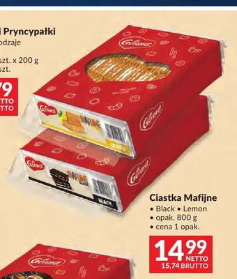 Ciastka Mafijne Lemon dr Gerard promocja w Makro