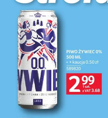 Piwo bezalkoholowe Żywiec promocja w Selgros