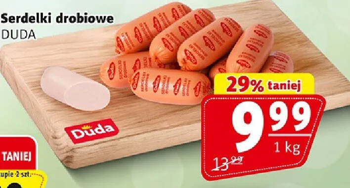 Serdelki drobiowe promocja w Prim Market