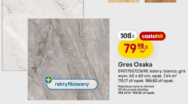 Gres Osaka promocja w Castorama