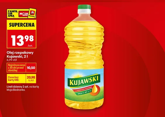 Olej promocja w Biedronka