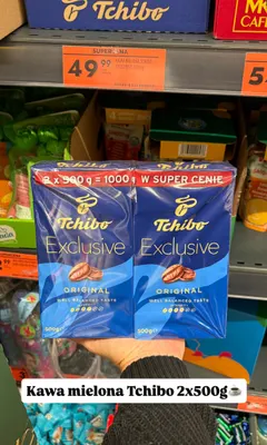 Kawa mielona Tchibo Exclusive Original promocja w Biedronka