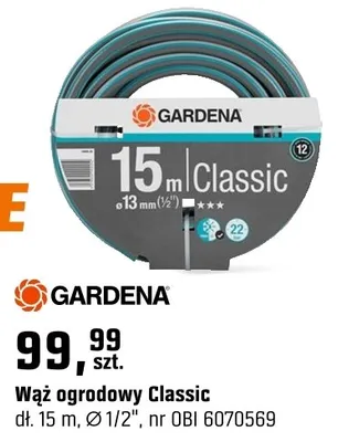 Wąż ogrodowy Classic promocja w OBI