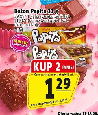 Baton Papita promocja w Prim Market
