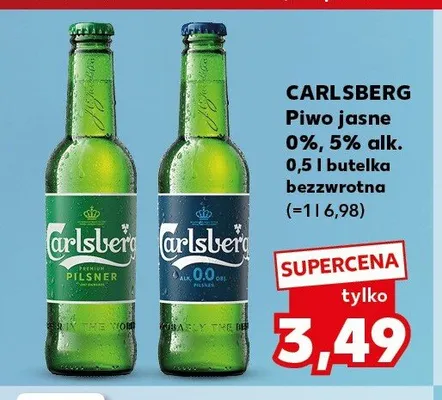 Piwo Carlsberg promocja w Kaufland