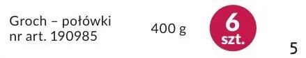 Groch - połówki promocja w Makro