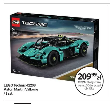 Klocki LEGO Technic 42208 Aston Martin Valkyrie promocja w Empik