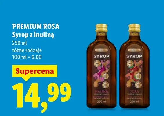 Syrop z inuliną promocja w Lidl