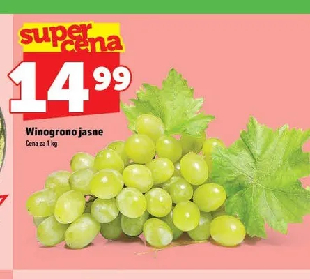 Winogrono jasne promocja w TOPAZ