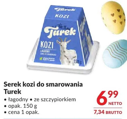 Serek kozi do smarowania Turek promocja w Makro