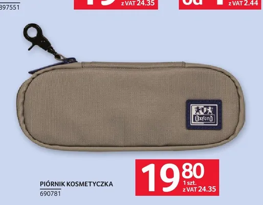 Piórnik kosmetyczka Oxford promocja w Selgros