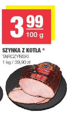 Szynka z kotła Tarczyński promocja w SPAR