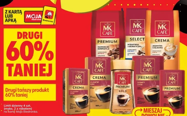 Kawa MK Café promocja w Biedronka
