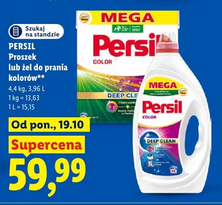 Żel do prania kolorów Persil Color Deep Clean promocja w Lidl