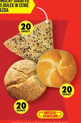 Bułka śniadaniowa pełnoziarnista promocja w Biedronka