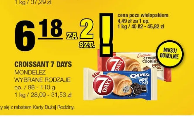 Croissant 7 Days promocja w SPAR