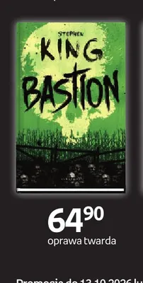 Książka Bastion Stephen King oprawa twarda promocja w Empik