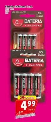 Baterie alkaliczne 4-pak LR03 O... promocja w Prim Market
