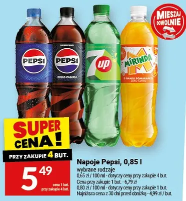 Napoje Pepsi promocja w Twój Market