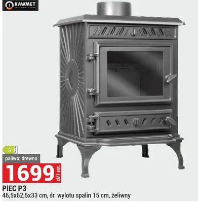 Piec P3 promocja w Merkury Market