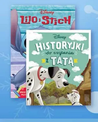Książka Historyjki do czytania z tatą Disney promocja w Biedronka