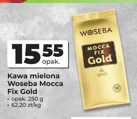 Kawa mielona Woseba Mocca Fix Gold promocja w Odido